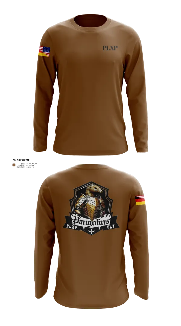 Long Sleeve Performance Shirt, PLXP PLT Pangolins, , Teamtime, Team time, sublimation, custom sports apparel, team uniforms, spirit wear, spiritwear, sports uniforms, custom shirts, team store, custom team store, fundraiser sports, apparel fundraiser