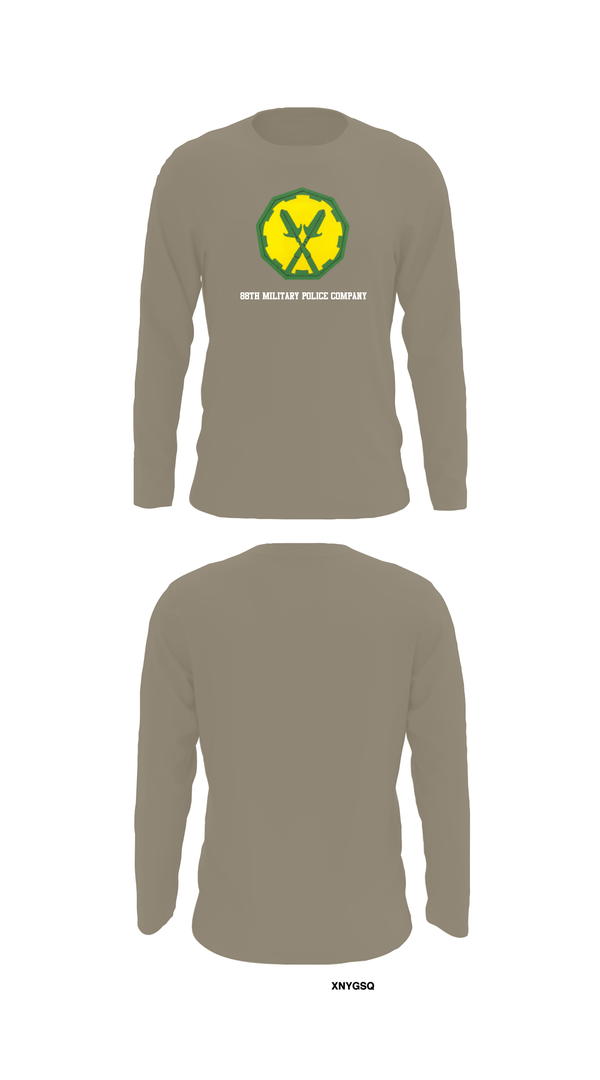 Long Sleeve Performance Shirt, 88th Military Police Company, , Teamtime, Team time, sublimation, custom sports apparel, team uniforms, spirit wear, spiritwear, sports uniforms, custom shirts, team store, custom team store, fundraiser sports, apparel fundraiser