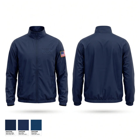 Windbreaker, Campbellsville police department, Police, Teamtime, Team time, sublimation, custom sports apparel, team uniforms, spirit wear, spiritwear, sports uniforms, custom shirts, team store, custom team store, fundraiser sports, apparel fundraiser