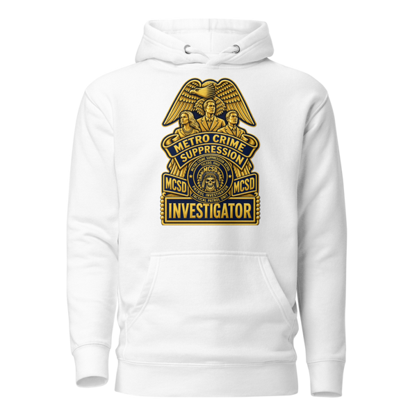 Unisex Hoodie - 1 - White