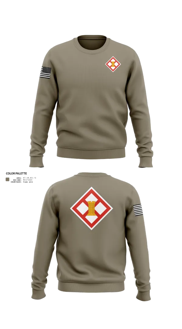 Crew Neck Sweatshirt, 683rd ENG DET, , Teamtime, Team time, sublimation, custom sports apparel, team uniforms, spirit wear, spiritwear, sports uniforms, custom shirts, team store, custom team store, fundraiser sports, apparel fundraiser