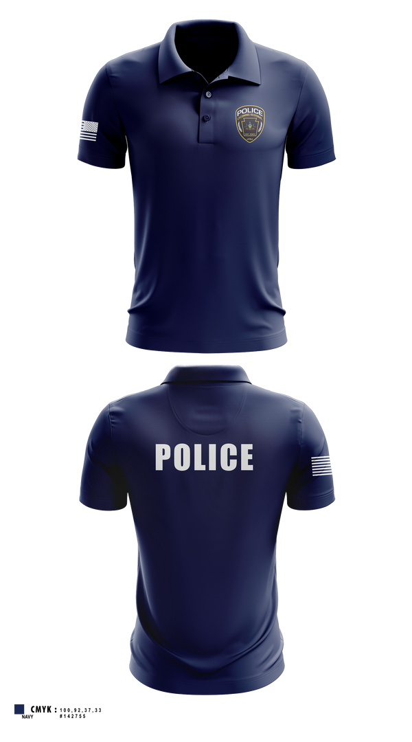 Short Sleeve Performance Polo, Lycoming Regional Police Department, Police, Teamtime, Team time, sublimation, custom sports apparel, team uniforms, spirit wear, spiritwear, sports uniforms, custom shirts, team store, custom team store, fundraiser sports, apparel fundraiser