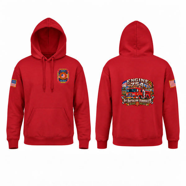 Hoodie, Fort Detrick Forest Glen Federal Firefighters, Fire Department, Teamtime, Team time, sublimation, custom sports apparel, team uniforms, spirit wear, spiritwear, sports uniforms, custom shirts, team store, custom team store, fundraiser sports, apparel fundraiser