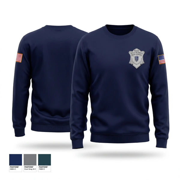 Crew Neck Sweatshirt, MassDFS Special Ops, Fire Department, Teamtime, Team time, sublimation, custom sports apparel, team uniforms, spirit wear, spiritwear, sports uniforms, custom shirts, team store, custom team store, fundraiser sports, apparel fundraiser