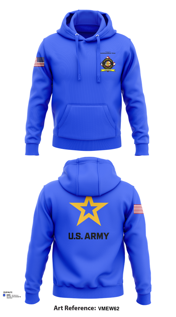 Hoodie, University of Toledo Army Marksmanship Unit, Army, Teamtime, Team time, sublimation, custom sports apparel, team uniforms, spirit wear, spiritwear, sports uniforms, custom shirts, team store, custom team store, fundraiser sports, apparel fundraiser