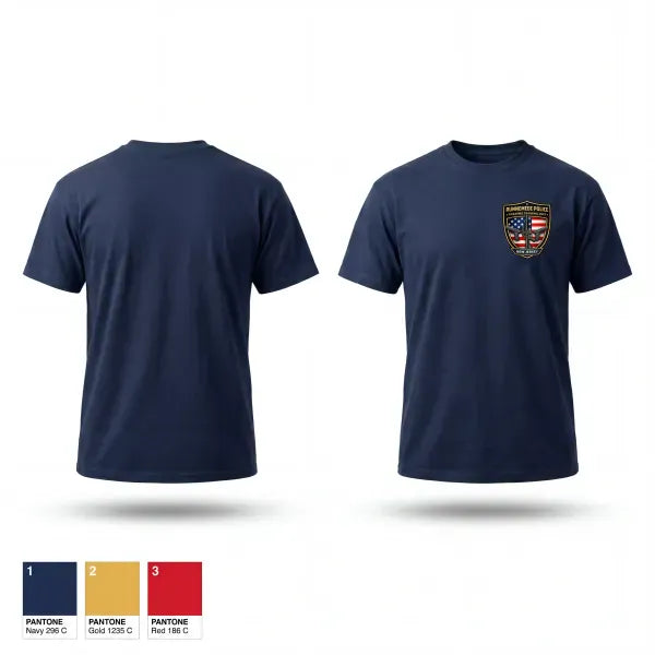 Old School Cotton Feel Shirt, Runnemede Police, Police, Teamtime, Team time, sublimation, custom sports apparel, team uniforms, spirit wear, spiritwear, sports uniforms, custom shirts, team store, custom team store, fundraiser sports, apparel fundraiser