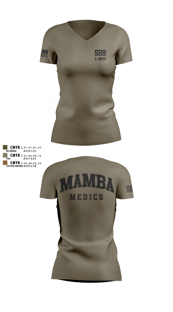Womens Short Sleeve Vneck Shirt, 559 L-MDS, Air Force, Teamtime, Team time, sublimation, custom sports apparel, team uniforms, spirit wear, spiritwear, sports uniforms, custom shirts, team store, custom team store, fundraiser sports, apparel fundraiser