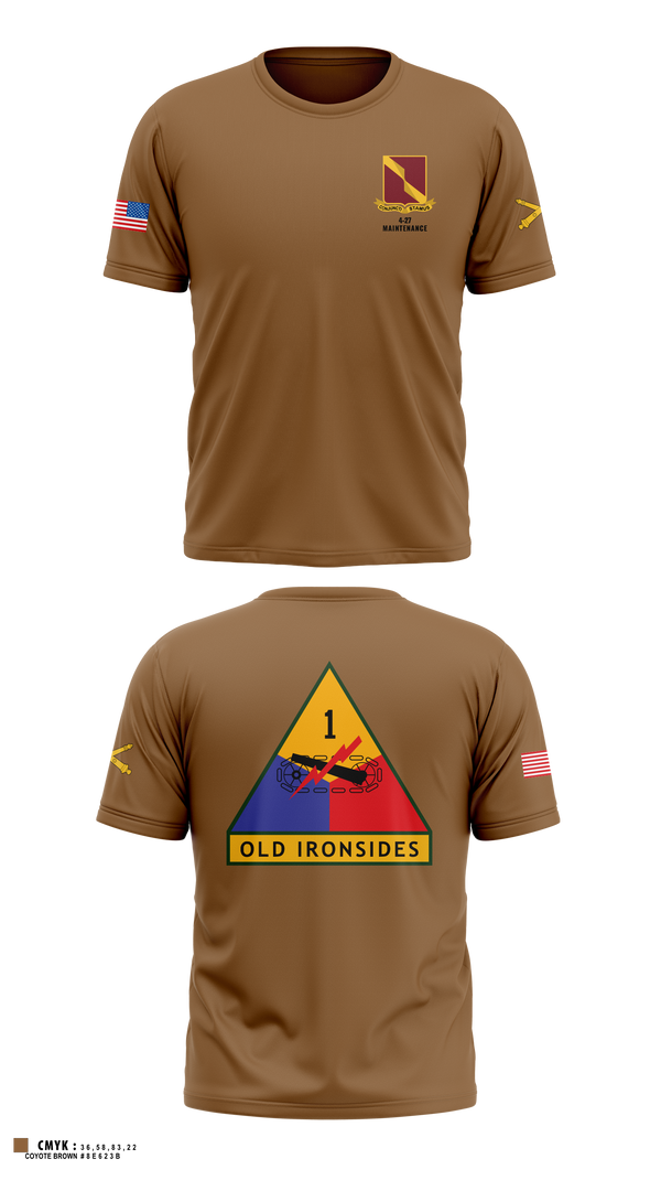Old School Cotton Feel Shirt, 4-27 Fa, Army, Teamtime, Team time, sublimation, custom sports apparel, team uniforms, spirit wear, spiritwear, sports uniforms, custom shirts, team store, custom team store, fundraiser sports, apparel fundraiser