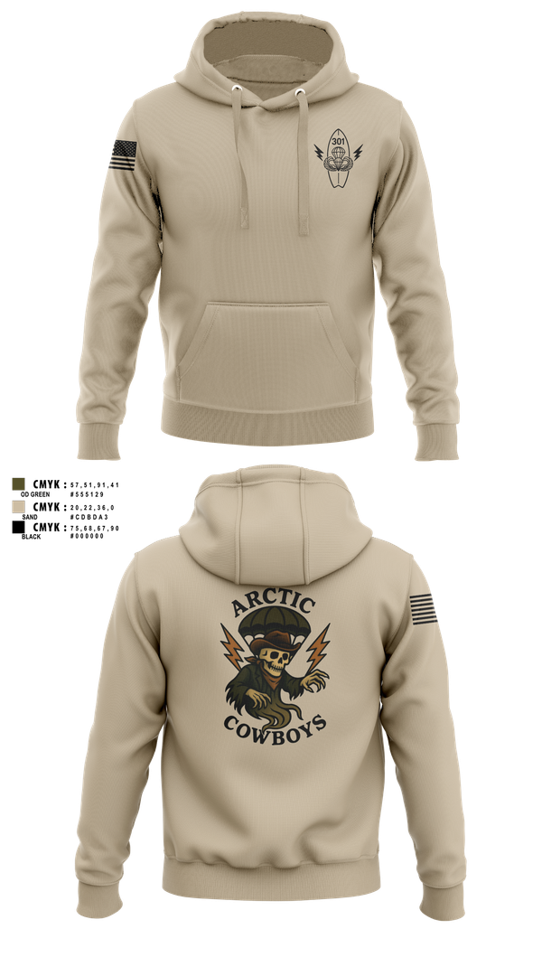 Hoodie, 301, Army, Teamtime, Team time, sublimation, custom sports apparel, team uniforms, spirit wear, spiritwear, sports uniforms, custom shirts, team store, custom team store, fundraiser sports, apparel fundraiser