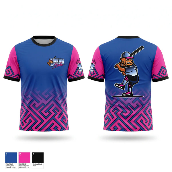 Short Sleeve Performance Shirt, Bear Ballerz, Softball, Teamtime, Team time, sublimation, custom sports apparel, team uniforms, spirit wear, spiritwear, sports uniforms, custom shirts, team store, custom team store, fundraiser sports, apparel fundraiser