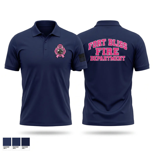 Short Sleeve Performance Polo, Fort Bliss F-299, Fire Department, Teamtime, Team time, sublimation, custom sports apparel, team uniforms, spirit wear, spiritwear, sports uniforms, custom shirts, team store, custom team store, fundraiser sports, apparel fundraiser