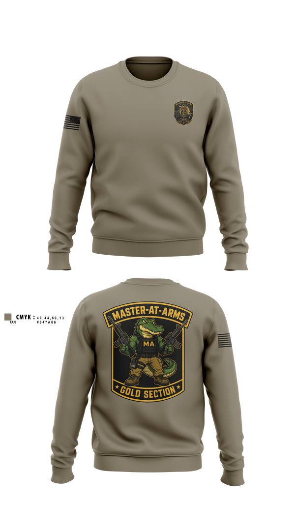 Crew Neck Sweatshirt, NAVSTA MAYPORT, Navy, Teamtime, Team time, sublimation, custom sports apparel, team uniforms, spirit wear, spiritwear, sports uniforms, custom shirts, team store, custom team store, fundraiser sports, apparel fundraiser