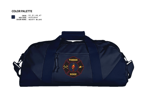 Duffle Bag, Timber ridge fire, Fire Department, Teamtime, Team time, sublimation, custom sports apparel, team uniforms, spirit wear, spiritwear, sports uniforms, custom shirts, team store, custom team store, fundraiser sports, apparel fundraiser