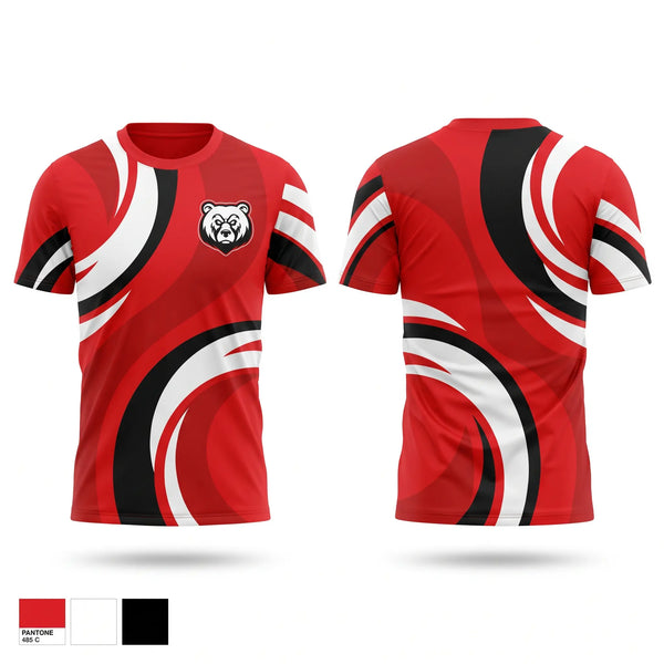 Short Sleeve Performance Shirt, Bears, , Teamtime, Team time, sublimation, custom sports apparel, team uniforms, spirit wear, spiritwear, sports uniforms, custom shirts, team store, custom team store, fundraiser sports, apparel fundraiser