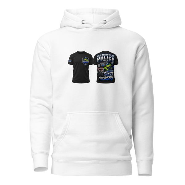 Unisex Hoodie - 1 - White