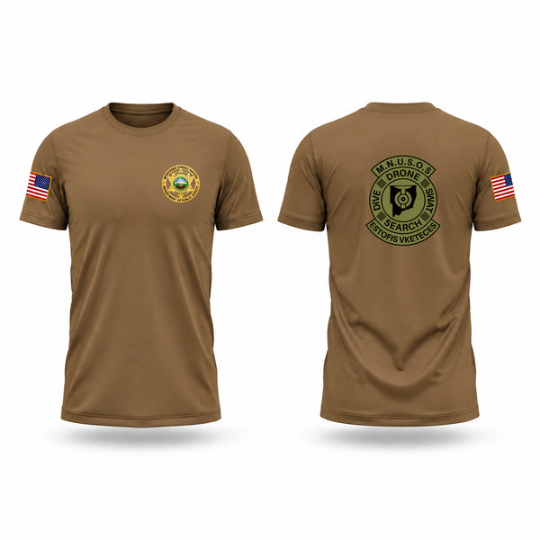 Old School Cotton Feel Shirt, Lighthorse Police Search and Rescue, Police, Teamtime, Team time, sublimation, custom sports apparel, team uniforms, spirit wear, spiritwear, sports uniforms, custom shirts, team store, custom team store, fundraiser sports, apparel fundraiser