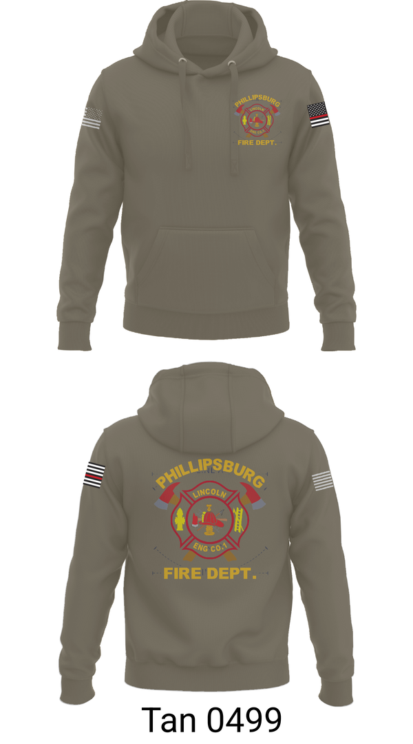 Hoodie, PHILLIPSBURG FIRE DEPARTMENT, , Teamtime, Team time, sublimation, custom sports apparel, team uniforms, spirit wear, spiritwear, sports uniforms, custom shirts, team store, custom team store, fundraiser sports, apparel fundraiser