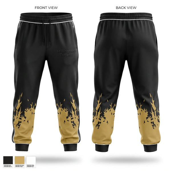 Sweatpants, Millington Trojans, Wrestling, Teamtime, Team time, sublimation, custom sports apparel, team uniforms, spirit wear, spiritwear, sports uniforms, custom shirts, team store, custom team store, fundraiser sports, apparel fundraiser