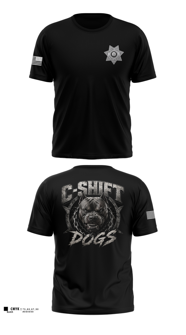 Short Sleeve Performance Shirt, Orleans County Corrections, Police, Teamtime, Team time, sublimation, custom sports apparel, team uniforms, spirit wear, spiritwear, sports uniforms, custom shirts, team store, custom team store, fundraiser sports, apparel fundraiser