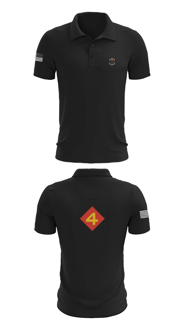 Short Sleeve Performance Polo, 14th Marine regiment 4th Marine corps division, , Teamtime, Team time, sublimation, custom sports apparel, team uniforms, spirit wear, spiritwear, sports uniforms, custom shirts, team store, custom team store, fundraiser sports, apparel fundraiser
