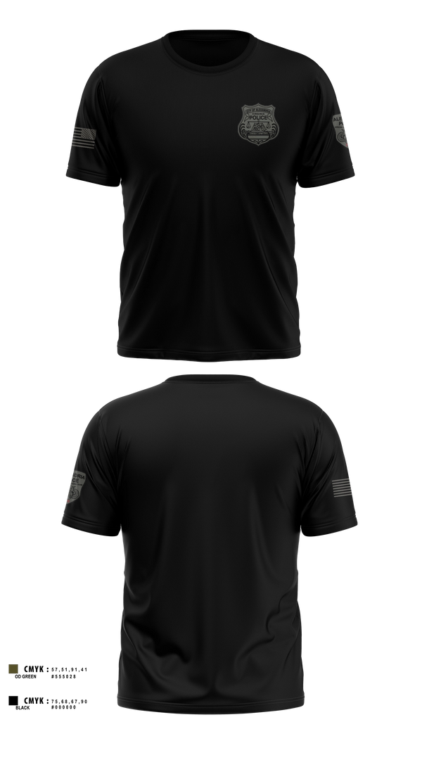 Old School Cotton Feel Shirt, Alexandria Police Department Special Operations, Police, Teamtime, Team time, sublimation, custom sports apparel, team uniforms, spirit wear, spiritwear, sports uniforms, custom shirts, team store, custom team store, fundraiser sports, apparel fundraiser