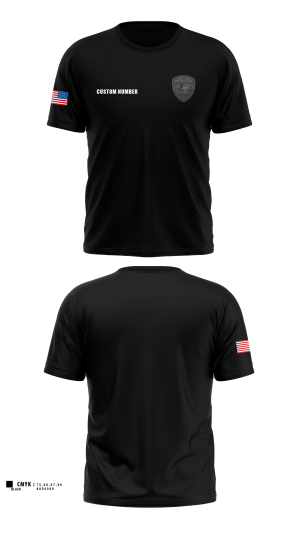 Old School Cotton Shirt, Sour Lake Police Department, Police, Teamtime, Team time, sublimation, custom sports apparel, team uniforms, spirit wear, spiritwear, sports uniforms, custom shirts, team store, custom team store, fundraiser sports, apparel fundraiser