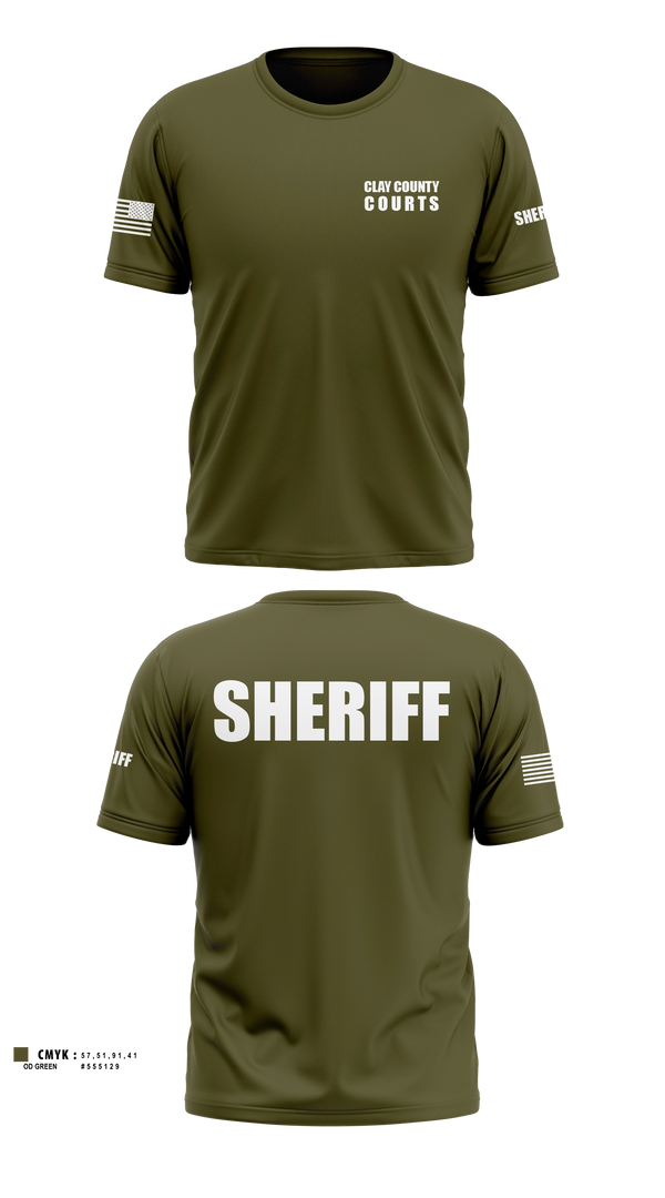 Short Sleeve Performance Shirt, Clay County Courts, Police, Teamtime, Team time, sublimation, custom sports apparel, team uniforms, spirit wear, spiritwear, sports uniforms, custom shirts, team store, custom team store, fundraiser sports, apparel fundraiser