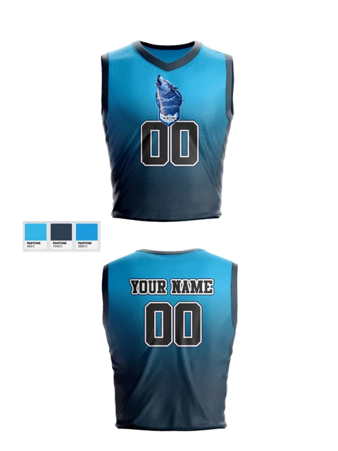 Womens Basketball Jersey, FBC Blizzard Elite Wolves, Women's Basketball, Teamtime, Team time, sublimation, custom sports apparel, team uniforms, spirit wear, spiritwear, sports uniforms, custom shirts, team store, custom team store, fundraiser sports, apparel fundraiser