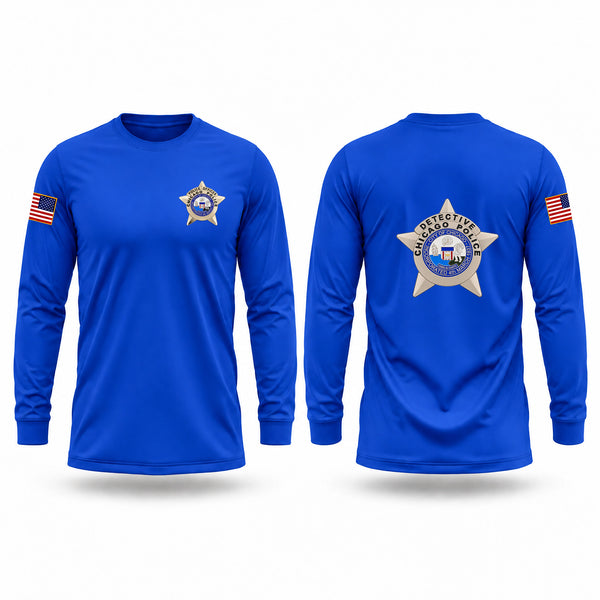 Long Sleeve Performance Shirt, Bureau of Detectives, Police, Teamtime, Team time, sublimation, custom sports apparel, team uniforms, spirit wear, spiritwear, sports uniforms, custom shirts, team store, custom team store, fundraiser sports, apparel fundraiser