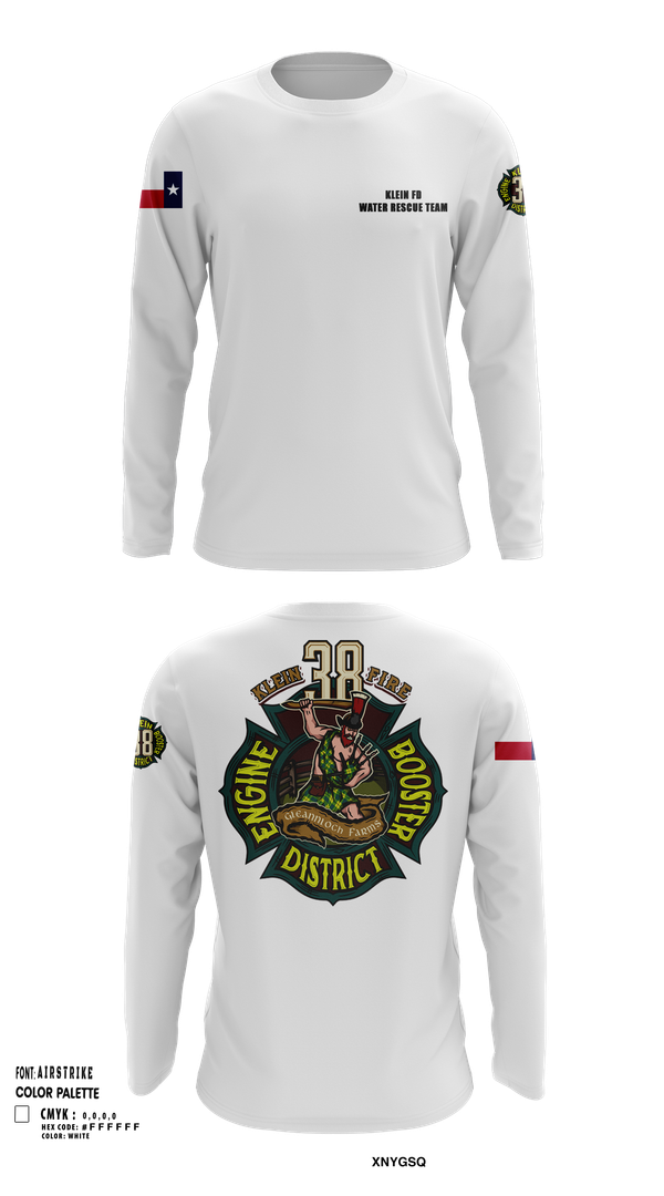 Long Sleeve Performance Shirt, Klein Fire 38, Fire Department, Teamtime, Team time, sublimation, custom sports apparel, team uniforms, spirit wear, spiritwear, sports uniforms, custom shirts, team store, custom team store, fundraiser sports, apparel fundraiser
