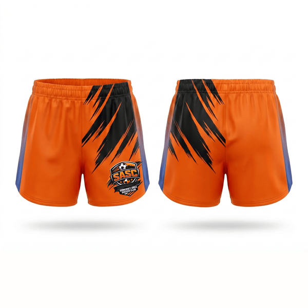 Womens Shorts, SASC, Women's Soccer, Teamtime, Team time, sublimation, custom sports apparel, team uniforms, spirit wear, spiritwear, sports uniforms, custom shirts, team store, custom team store, fundraiser sports, apparel fundraiser