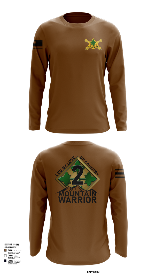 Long Sleeve Performance Shirt, 2SBCT, , Teamtime, Team time, sublimation, custom sports apparel, team uniforms, spirit wear, spiritwear, sports uniforms, custom shirts, team store, custom team store, fundraiser sports, apparel fundraiser