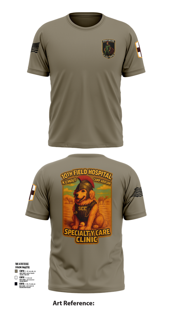 Short Sleeve Performance Shirt, SCC 10th Field Hospital, , Teamtime, Team time, sublimation, custom sports apparel, team uniforms, spirit wear, spiritwear, sports uniforms, custom shirts, team store, custom team store, fundraiser sports, apparel fundraiser