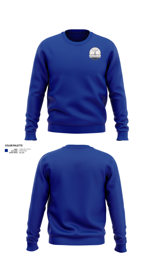 Crew Neck Sweatshirt, Meridian Amateur Radio Club, , Teamtime, Team time, sublimation, custom sports apparel, team uniforms, spirit wear, spiritwear, sports uniforms, custom shirts, team store, custom team store, fundraiser sports, apparel fundraiser