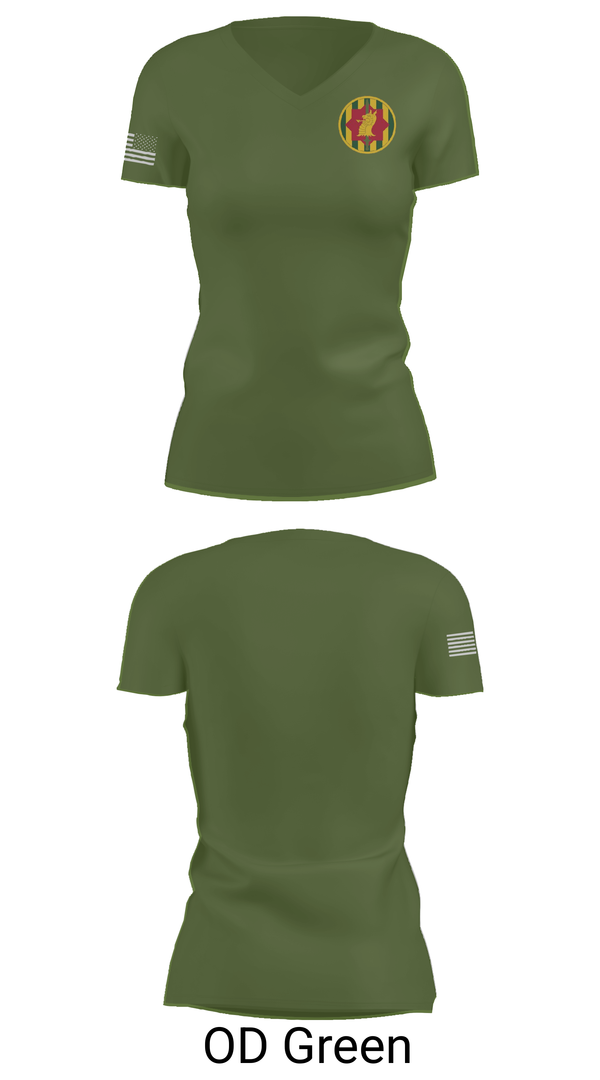 Womens Short Sleeve Vneck Shirt, 89th military police brigade, , Teamtime, Team time, sublimation, custom sports apparel, team uniforms, spirit wear, spiritwear, sports uniforms, custom shirts, team store, custom team store, fundraiser sports, apparel fundraiser