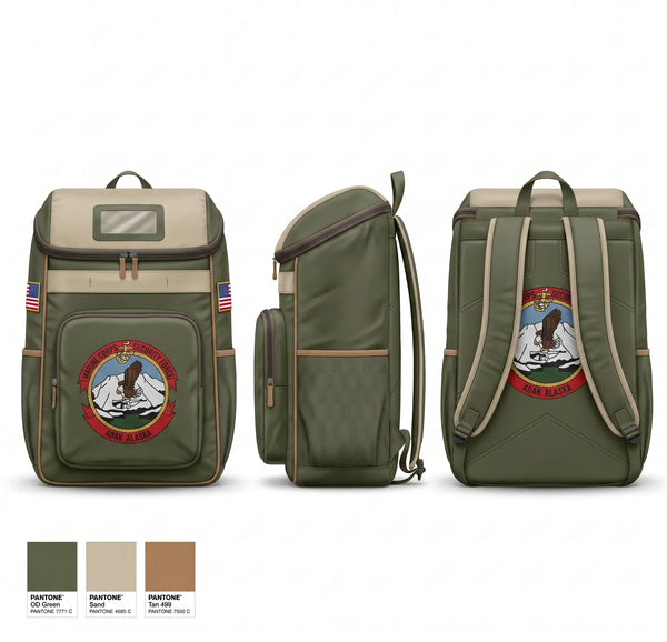 Gear Bag, MARINE BARRACKS ADAK ALASKA, Marines, Teamtime, Team time, sublimation, custom sports apparel, team uniforms, spirit wear, spiritwear, sports uniforms, custom shirts, team store, custom team store, fundraiser sports, apparel fundraiser