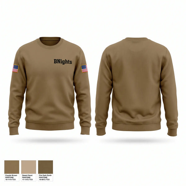 Crew Neck Sweatshirt, B-Nights, Police, Teamtime, Team time, sublimation, custom sports apparel, team uniforms, spirit wear, spiritwear, sports uniforms, custom shirts, team store, custom team store, fundraiser sports, apparel fundraiser