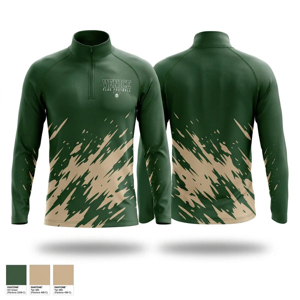 Quarter Zip Jacket, Venice Indians, , Teamtime, Team time, sublimation, custom sports apparel, team uniforms, spirit wear, spiritwear, sports uniforms, custom shirts, team store, custom team store, fundraiser sports, apparel fundraiser