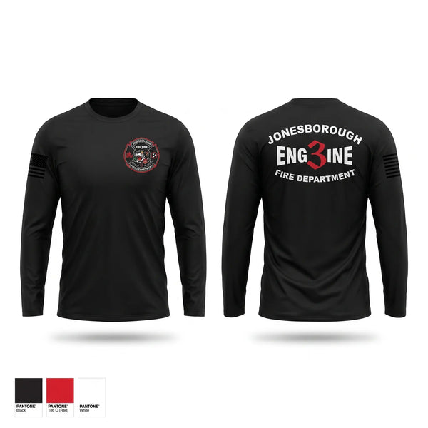 Long Sleeve Performance Shirt, Jonesborough Fire Department, Fire Department, Teamtime, Team time, sublimation, custom sports apparel, team uniforms, spirit wear, spiritwear, sports uniforms, custom shirts, team store, custom team store, fundraiser sports, apparel fundraiser