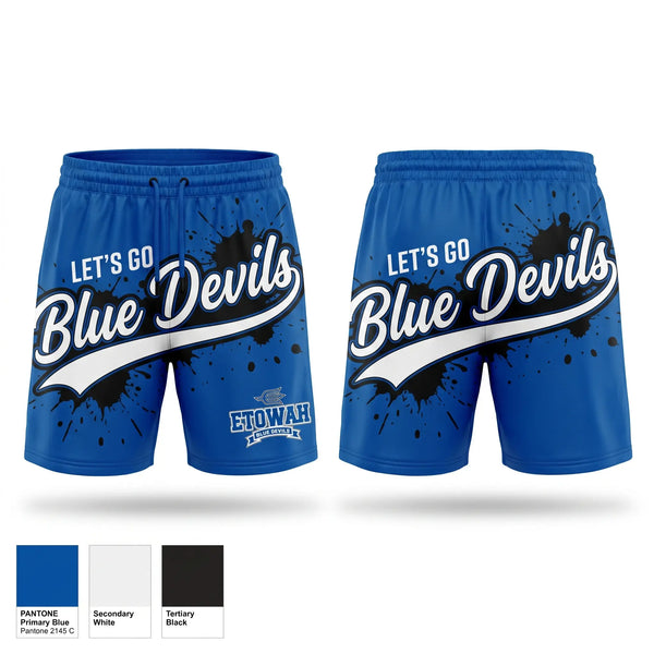 Athletic Shorts With Pockets, Etowah, Spirit Store, Teamtime, Team time, sublimation, custom sports apparel, team uniforms, spirit wear, spiritwear, sports uniforms, custom shirts, team store, custom team store, fundraiser sports, apparel fundraiser