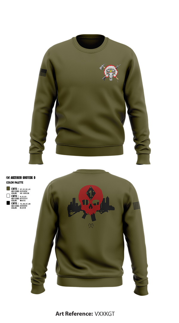 Crew Neck Sweatshirt, Blackfoot, , Teamtime, Team time, sublimation, custom sports apparel, team uniforms, spirit wear, spiritwear, sports uniforms, custom shirts, team store, custom team store, fundraiser sports, apparel fundraiser