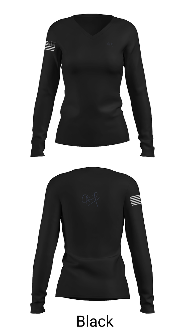 Womens Long Sleeve Vneck Shirt, 1MED, , Teamtime, Team time, sublimation, custom sports apparel, team uniforms, spirit wear, spiritwear, sports uniforms, custom shirts, team store, custom team store, fundraiser sports, apparel fundraiser