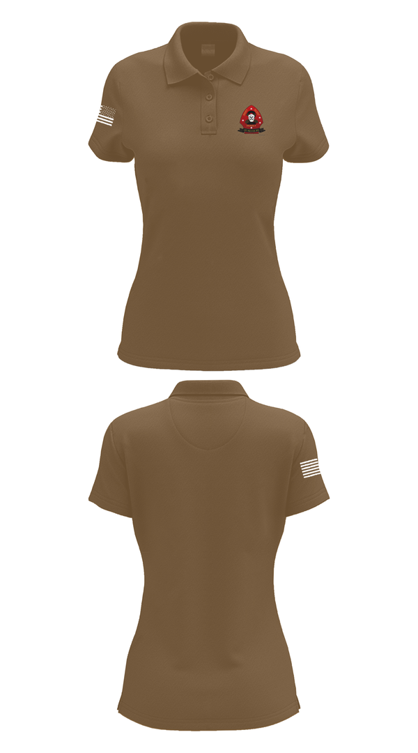 Womens Short Sleeve Performance Polo, 2nd Recon Battalion, , Teamtime, Team time, sublimation, custom sports apparel, team uniforms, spirit wear, spiritwear, sports uniforms, custom shirts, team store, custom team store, fundraiser sports, apparel fundraiser