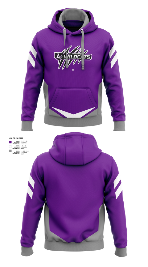 Hoodie, Louisburg Wildcat Baseball, Baseball, Teamtime, Team time, sublimation, custom sports apparel, team uniforms, spirit wear, spiritwear, sports uniforms, custom shirts, team store, custom team store, fundraiser sports, apparel fundraiser