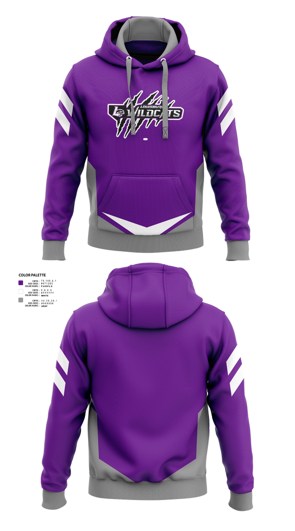 Hoodie, Louisburg Wildcat Baseball, Baseball, Teamtime, Team time, sublimation, custom sports apparel, team uniforms, spirit wear, spiritwear, sports uniforms, custom shirts, team store, custom team store, fundraiser sports, apparel fundraiser