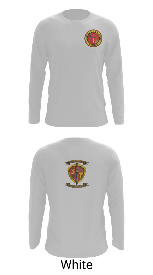 Long Sleeve Performance Shirt, 3rd Battalion 7th Marines, Marines, Teamtime, Team time, sublimation, custom sports apparel, team uniforms, spirit wear, spiritwear, sports uniforms, custom shirts, team store, custom team store, fundraiser sports, apparel fundraiser
