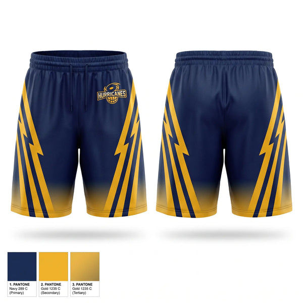 Mens Reversible Basketball Shorts, Bluffton Hurricanes, Women's Basketball, Teamtime, Team time, sublimation, custom sports apparel, team uniforms, spirit wear, spiritwear, sports uniforms, custom shirts, team store, custom team store, fundraiser sports, apparel fundraiser