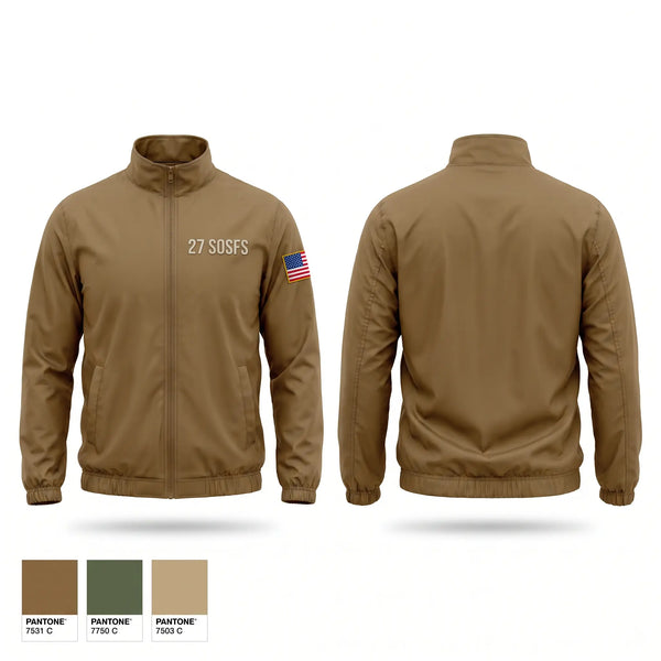 Windbreaker, 27 SOSFS, Air Force, Teamtime, Team time, sublimation, custom sports apparel, team uniforms, spirit wear, spiritwear, sports uniforms, custom shirts, team store, custom team store, fundraiser sports, apparel fundraiser