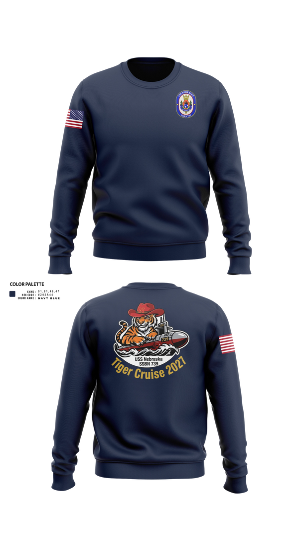 Crew Neck Sweatshirt, NAVY, Navy, Teamtime, Team time, sublimation, custom sports apparel, team uniforms, spirit wear, spiritwear, sports uniforms, custom shirts, team store, custom team store, fundraiser sports, apparel fundraiser