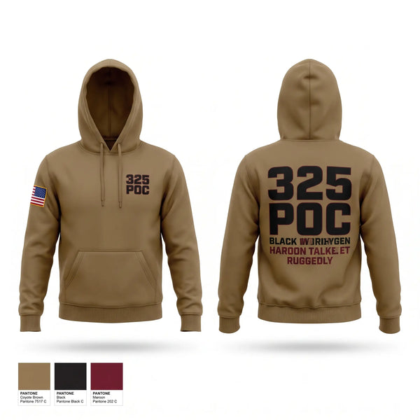 Hoodie, 325 POC, Army, Teamtime, Team time, sublimation, custom sports apparel, team uniforms, spirit wear, spiritwear, sports uniforms, custom shirts, team store, custom team store, fundraiser sports, apparel fundraiser